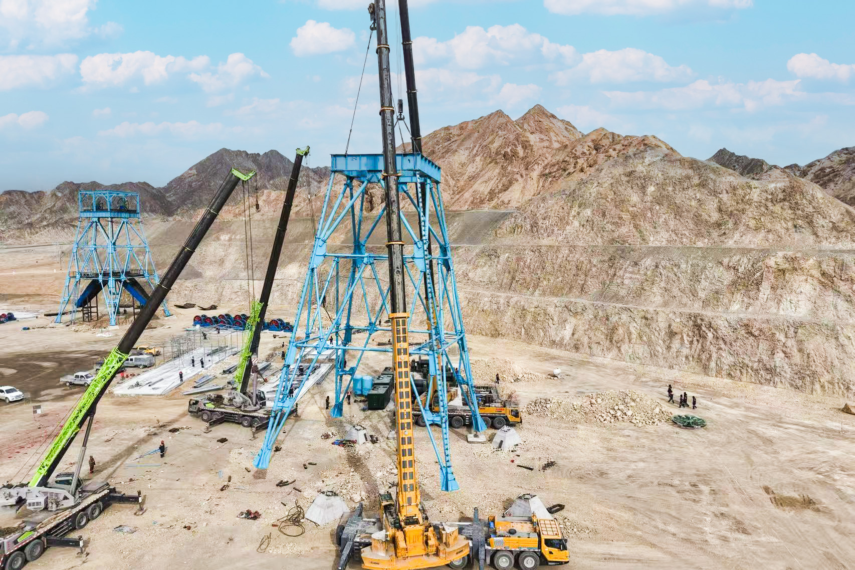 中国高原最深竖井